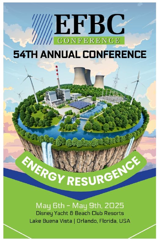 Cover of the EFBC 2025 Conference brochure